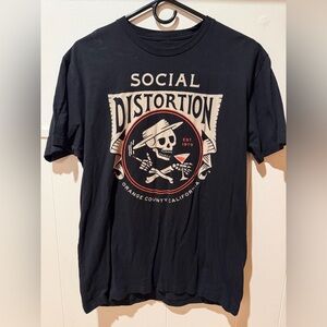 Social Distortion 2024 Fall Tour Short-Sleeve Graphic Tee
